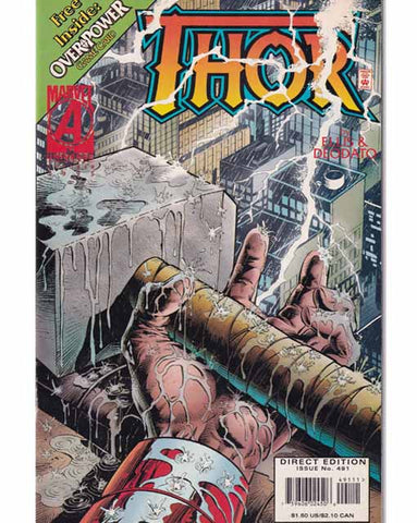 The Mighty Thor Issue 491 Marvel Comics Back Issues 759606024506