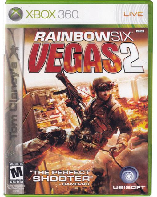 Tom Clancy's Rainbow Six Vegas 2 Xbox 360 Video Game 008888523956