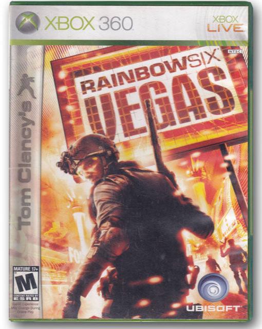 Tom Clancy's Rainbow Six Vegas Xbox 360 Video Game 008888523215