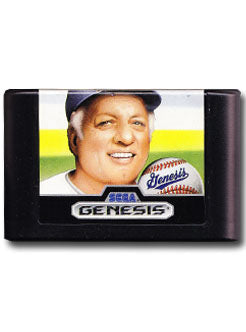 Tommy Lasorda Baseball Sega Genesis Video Game Cartridge