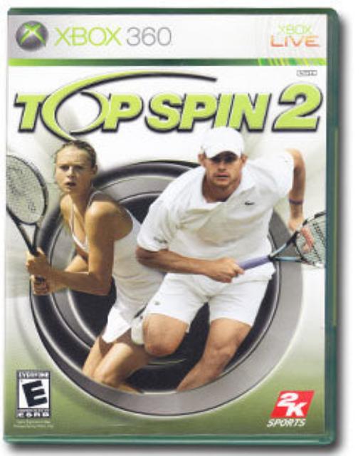 Top Spin 2 Xbox 360 Video Game 710425298813