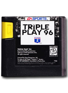 Triple Play 96 Sega Genesis Video Game Cartridge 0014633073867