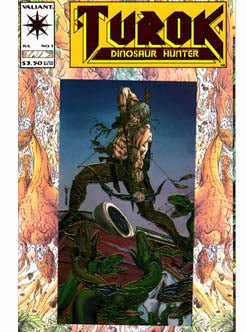 Turok Dinosaur Hunter Issue 1 (Gold Blazing Red Foil Version) Valiant Comics Back Issues