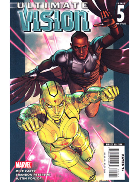 Ultimate Vision Issue 5 Of 5 Marvel Comics Back Issues