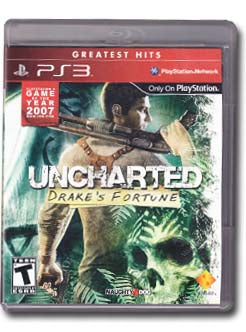 Uncharted Drake's Fortune Greatest Hits Edition Playstation 3 PS3 Video Game