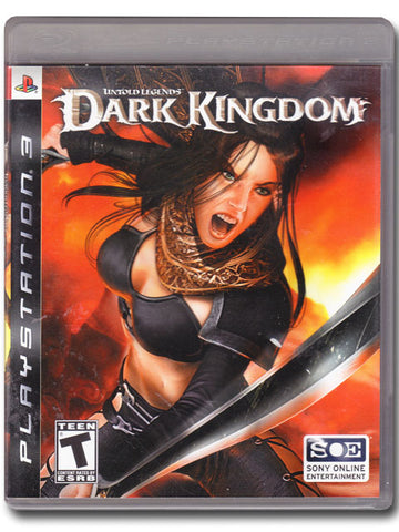 Untold Legends Dark Kingdom Playstation 3 PS3 Video Game