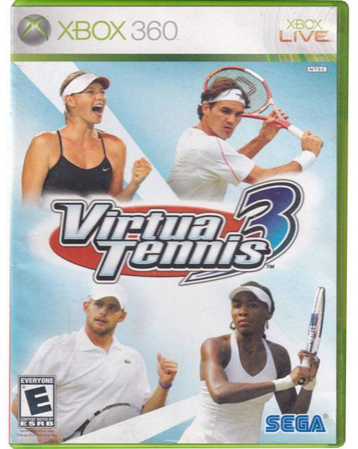 Virtua Tennis 3 Xbox 360 Video Game 010086680096