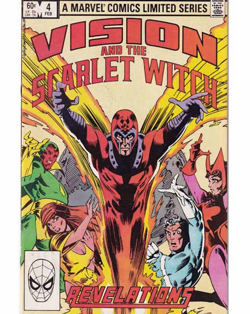 Vision And The Scarlet Witch Issue 4 Of 4 Marvel Comics Back Issues 071486020745
