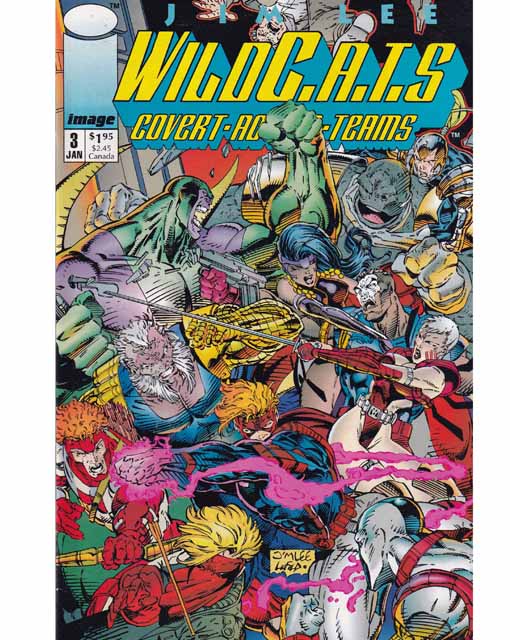 WildC.A.T.S. Issue 3 Of 4 Image Comics Back Issues