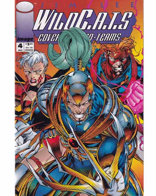 WildC.A.T.S. Issue 4 Of 4 Image Comics Back Issues