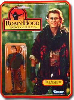 Will Scarlett Robin Hood Prince Of Thieves Carded Action Figure