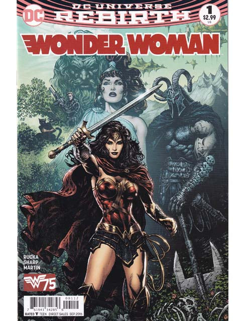 Wonder Woman Rebirth Issue 1 DC Comics 761941342856