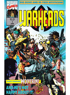 Warheads Issue 1 Marvel Comics Back Issues