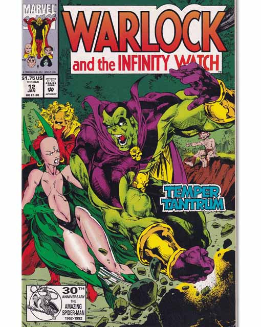Warlock And The Infinity Watch Issue 12 Marvel Comics Back Issues