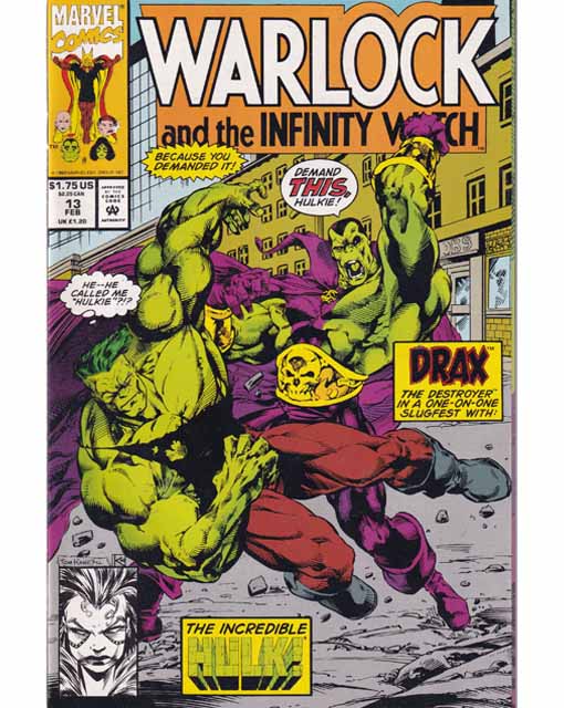 Warlock And The Infinity Watch Issue 13 Marvel Comics Back Issues