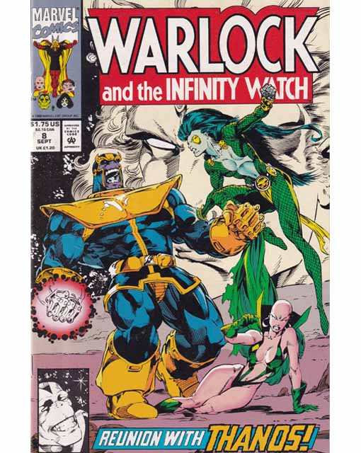 Warlock And The Infinity Watch Issue 8 Marvel Comics Back Issues