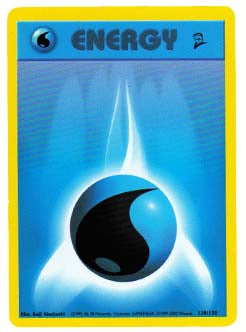 Water Energy Base Set 2 Pokemon Trading Card