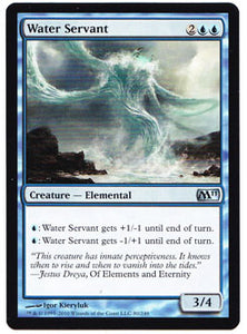 Water Servant Magic 2011 Uncommon Magic The Gathering Trading Card