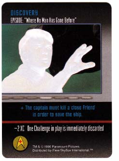 Where No Man Has Gone Before (Discovory) Star Trek The Card Game Fleer/Skybox Trading Cards