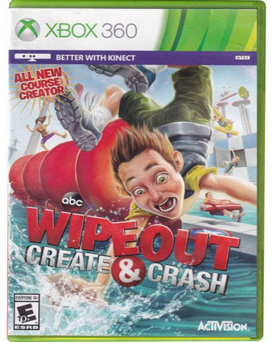 Wipeout Create & Crash Xbox 360 Video Game 047875767683