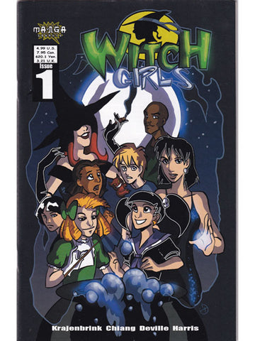 Witch Girls Issue 1 Manga Graphix Indy Comics Back Issues
