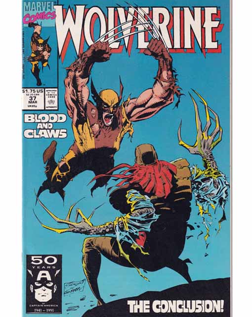 Wolverine Issue 37 Marvel Comics Back Issues