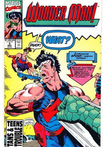 Wonder Man Issue 3 Marvel Comics Back Issues