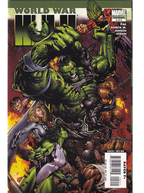 World War Hulk Issue 2 Of 5 Marvel Comics Back Issues