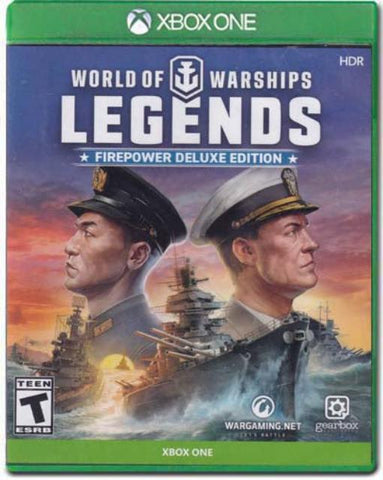 World Of Warships Legends Firepower Deluxe Edition XBox One Video Game 850942007922