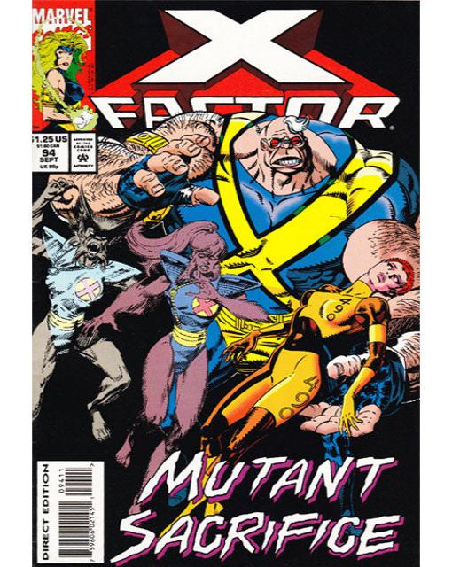 X-Factor Issue 94 Marvel Comics Back Issues
