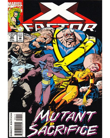 X-Factor Issue 94 Marvel Comics Back Issues