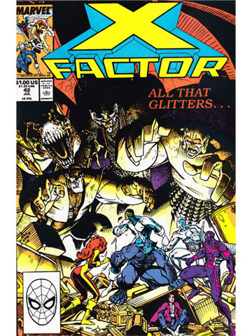 X-Factor Issue 42 Marvel Comics Back Issues