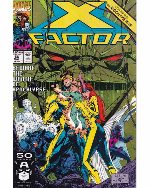 X-Factor Issue 66 Marvel Comics Back Issues 071486021452