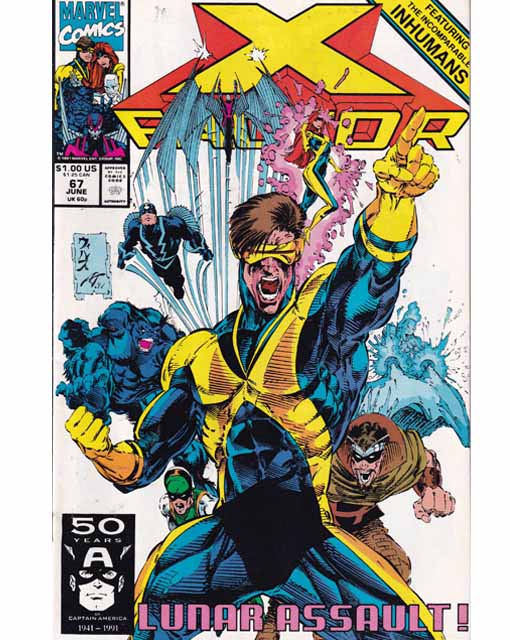 X-Factor Issue 67 Marvel Comics Back Issues