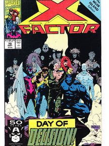 X-Factor Issue 70 Marvel Comics Back Issues