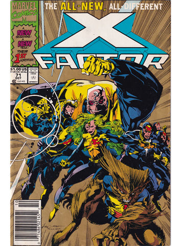 X-Factor Issue 71 Cover C Marvel Comics Back Issues