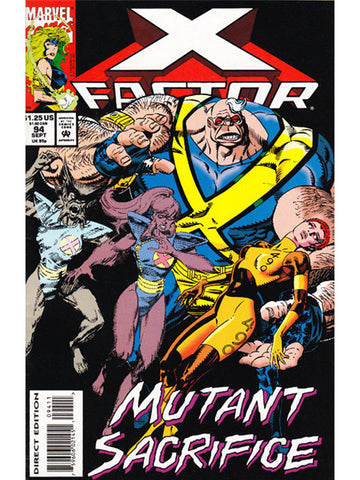 X-Factor Issue 94 Marvel Comics Back Issues