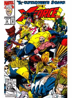 X-Force Issue 16 Marvel Comics Back Issues