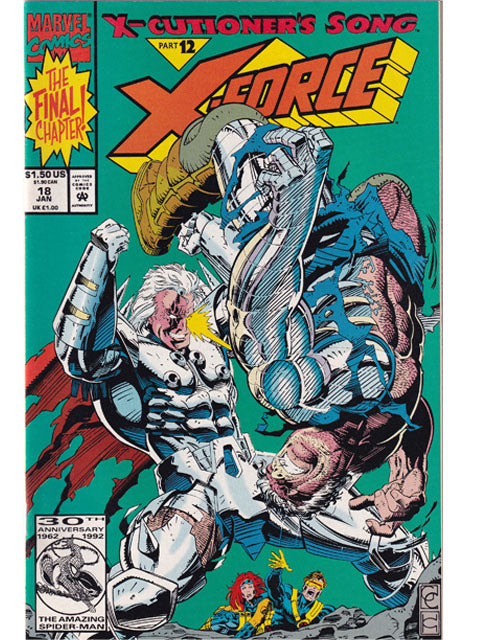 X-Force Issue 18 Marvel Comics Back Issues 071486017660