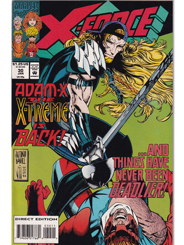 X-Force Issue 30 Marvel Comics Back Issues 759606017669