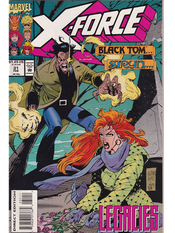 X-Force Issue 31 Marvel Comics Back Issues