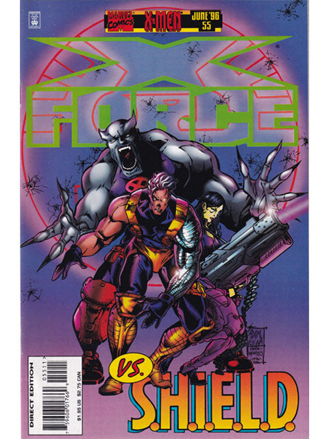 X-Force Issue 55 Marvel Comics Back Issues