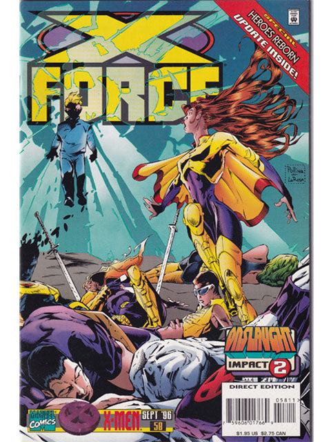 X-Force Issue 58 Marvel Comics Back Issues