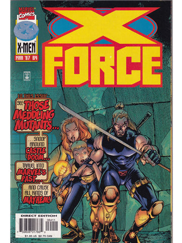 X-Force Issue 64 Marvel Comics Back Issues
