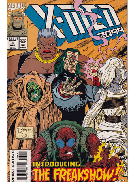 X-Men 2099 Issue 6 Marvel Comics Back Issues