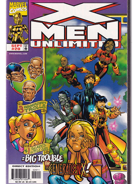 X-Men Unlimited Issue 20 Marvel Comics Back Issues 759606014064