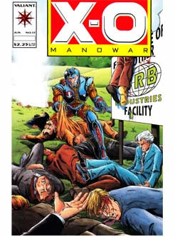 X-O Manowar Issue 17 Valiant Comics Back Issues