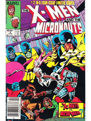 X-Men And The Micronauts Issue 2 Of 4 Marvel Comics Back Issues