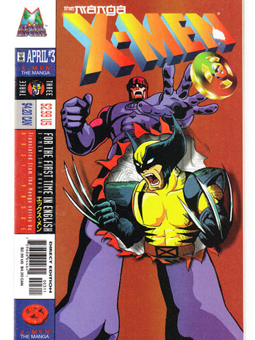 X-Men Manga Issue 3 Marvel Comics Back Issues