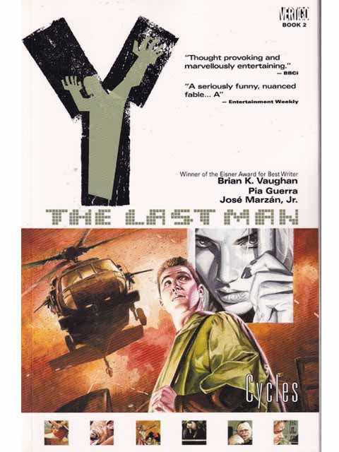 Y The Last Man Cycles DC Vertigo Comics Graphic Novel Trade Paperback 9781401200763